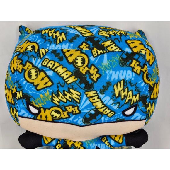 JUSTICE LEAGUE BATMAN PLUSH – TOY FACTORY – 9" – COMIC GRAPHICS – DC LICENSED - Picture 9 of 13